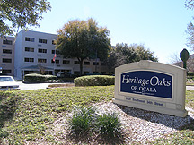 Heritage Oaks of Ocala front sign